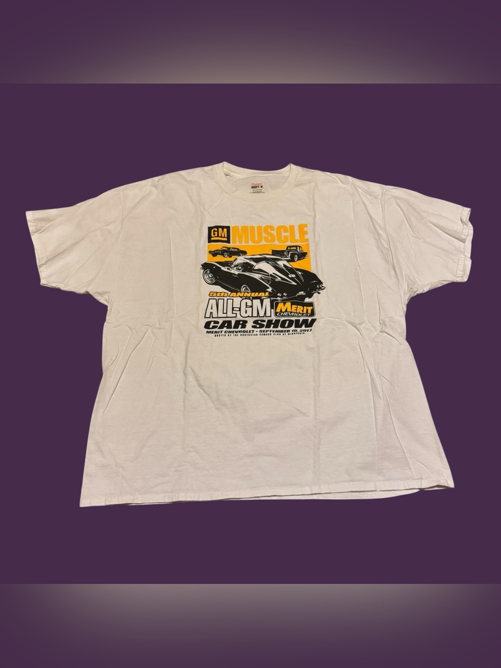 GM Muscle Car General Motors Car Show Shirt Chevrolet Chevy Camaro Corvette